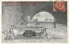 Carte postale ancienne Paris Les Petits Metiers Parisiens La Matelassiere
                                                                     à Paris
                                
