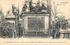 Carte postale ancienne Le Père-Lachaise - Géricault
                                                                     à Paris 20e
                                