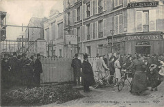 Carte postale ancienne L'Affaire Steinheil -  L'Impasse Ronsin
                                                                     à Paris 15e
                                