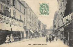 Paris XIIIe Rue De La Glaciere à Paris 13e