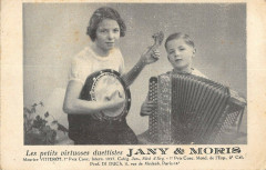 Les petits virtuoses duettistes Jany & Moris à Paris 14e