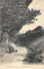 Hennequeville Le Chemin Des Greves ( Peintre