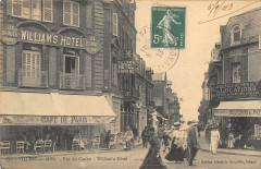 Villers Sur Mer Rue Du Casino William'S Hotel (cliché pas courant à Villers-sur-Mer