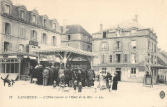 Langrune L'Hotel Cauvin Et Hotel De La Mer