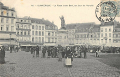 Dunkerque La Place Jean Bart Un Jour De Marche à Dunkerque