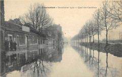 Charenton Inondations 1910 Quai Des Carrieres