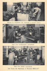 Les Essais de Machines à l'Ecole Bréguet à Paris 15e