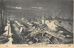 Paris Xe Bombardement De Paris Rue De Lancry Ateliers Barbedienne à Paris 10e