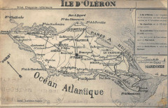 Ile D'Oleron Carte De L'Ile -
													17 Charente Maritime
												