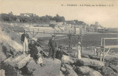 Fouras A La Falaise Sur Les Rochers à Fouras