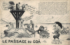 Cpa Illustrateur Le Passage Du Goa -
													85 Vendée
												