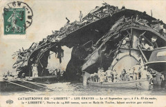Toulon Catastrophe Du Liberte Les Epaves à Toulon