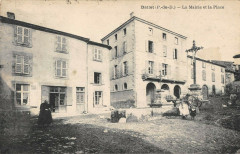 Dallet La Mairie Et La Place (cliché pas courant