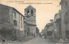 Beauregard L'Eveque La Grand Rue