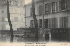Alfortville 1910 Inondations Rue Du Pont D'Ivry -
																					94140 Alfortville
																			