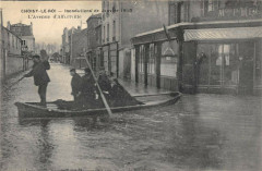 Choisy Le Roi Inondations 1910 Avenue D'Alfortville à Alfortville