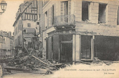 Compiegne Bombardement De 1918 Rue De L'Etoile à Compiègne