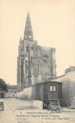 Crepy En Valois Ruines De L'Eglise Saint-Thomas