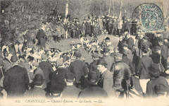 Chantilly Chasse A Courre La Curee à Chantilly