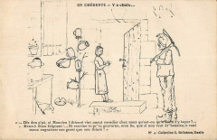 Cpa Illustrateur En Cherente Y A Choix -
													16 Charente
												