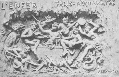 Carte postale ancienne L'Enfer
                                                                     à Paris 9e
                                