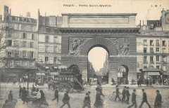 Paris Xe Porte Saint Martin à Paris 10e