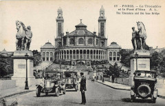Le Trocadéro et le Pont d'Iéna à Paris 7e