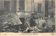 Bombardement de Paris - Rue Nollet -
																					75017 Paris 17e
																			