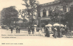 Carte postale ancienne Jardin d'acclimatation du Bois de Boulogne - Le palais d'Hiver
                                                                     à Neuilly-sur-Seine
                                