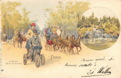 Paris Cpa Illustrateur Avenue Des Acacias -
																					75000 Paris
																			