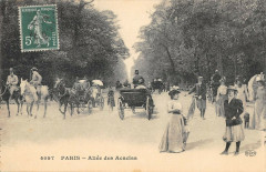 Allée des Acacias à Paris 16e