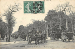 Carte postale ancienne Paris Bois De Boulogne Avenue Des Acacias
                                                                     à Paris
                                