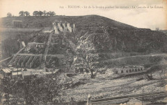Eguzon Lit De La Riviere Pendant Les Travaux