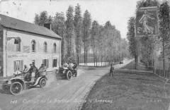 Carte postale ancienne Circuit De La Sarthe - Sortie D'Ardenay - Voiture
                                