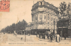 Boulogne Sur Seine Perspective Avenue De La Reine