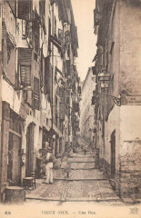 Vieux Nice Une Rue à Nice