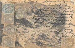 La Condamine  (cpa précurseur -
													04 Alpes de Hautes Provence
												
