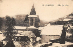 Conques Effet De Neige -
													12 Aveyron
												