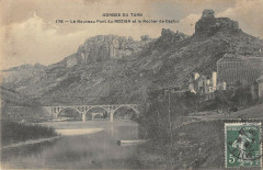 Le Nouveau Pont Du Rozier Et Rocher De Capluc