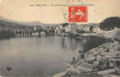Millau Le Pont Et Quai Du Tarn à Millau