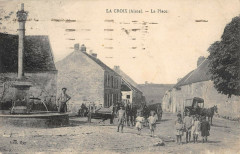 La Croix Aisne La Place (cliché pas courant