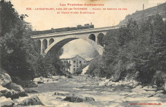 Le Castelet Viaduc Du Chemin De Fer Usine Hydro Electrique Train