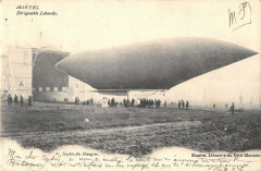 Mantes Ballon Dirigeable Lebaudy Sortie Du Hangar