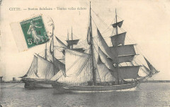 Cette Toutes Voiles Dehors Voilier Bateau