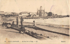 Saint Raphael Au Bord De La Plage