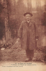 Les Types De La Dordogne Un Paysan Du Perigord Se Rendant La Foire