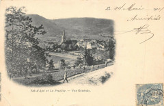 Val D'Ajol Et La Feuille Vue Generale -
													88 Vosges
												
