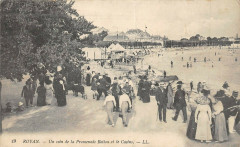 Royan Un Coin De La Promenade Botton Et Le Casino à Royan