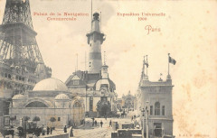 Paris Exposition Universelle 1900 Palais De La Navigation Commerciale à Paris