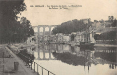 Morlaix Vue Generale Des Quais La Manufacture Des Tabacs Viaduc à Morlaix